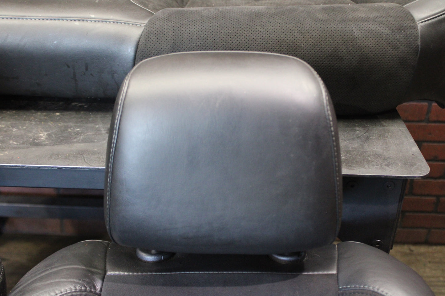 20-23 Dodge Charger Scat Pack 6.4L Black Leather Front Rear Seats Set