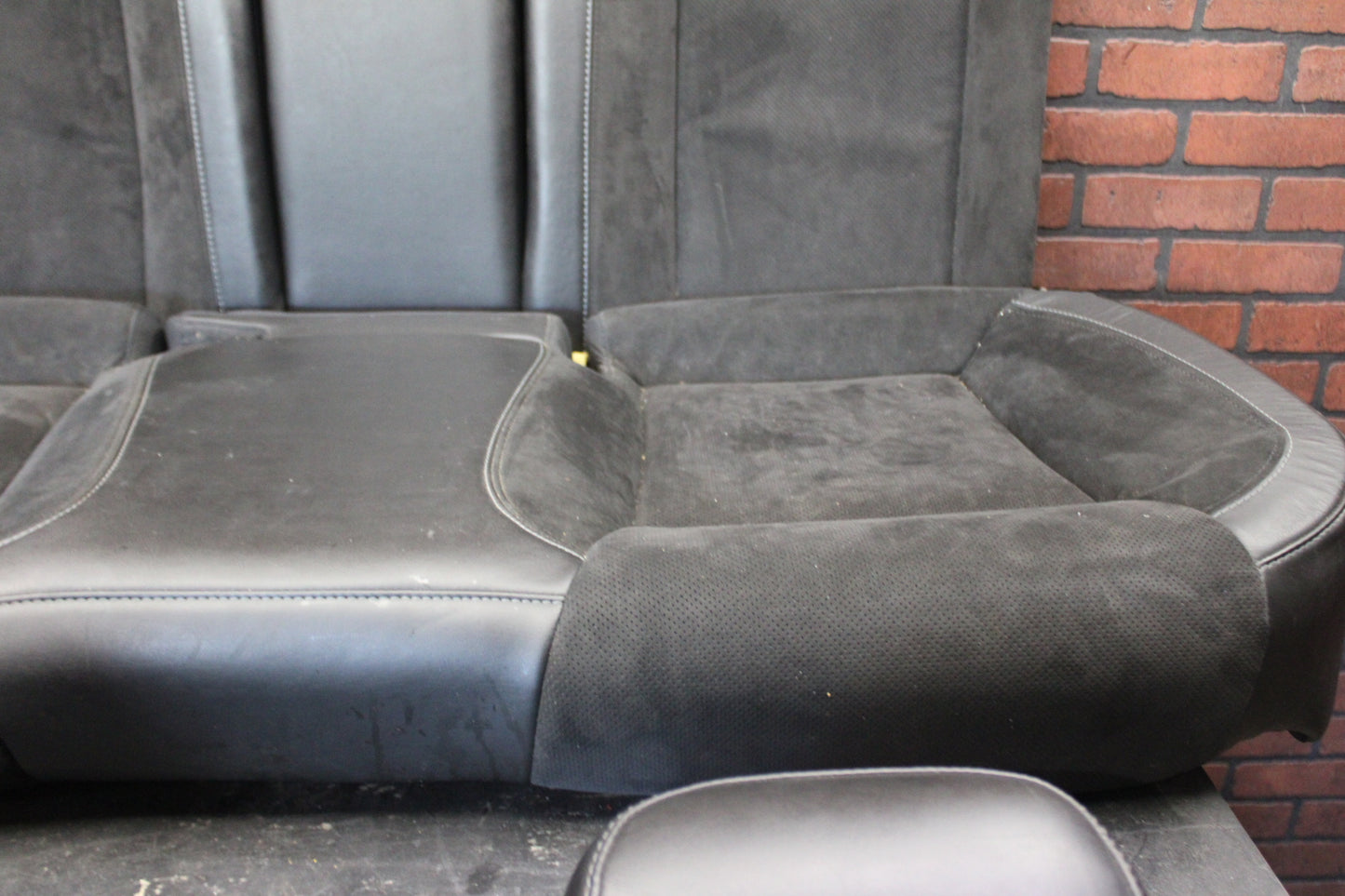 20-23 Dodge Charger Scat Pack 6.4L Black Leather Front Rear Seats Set