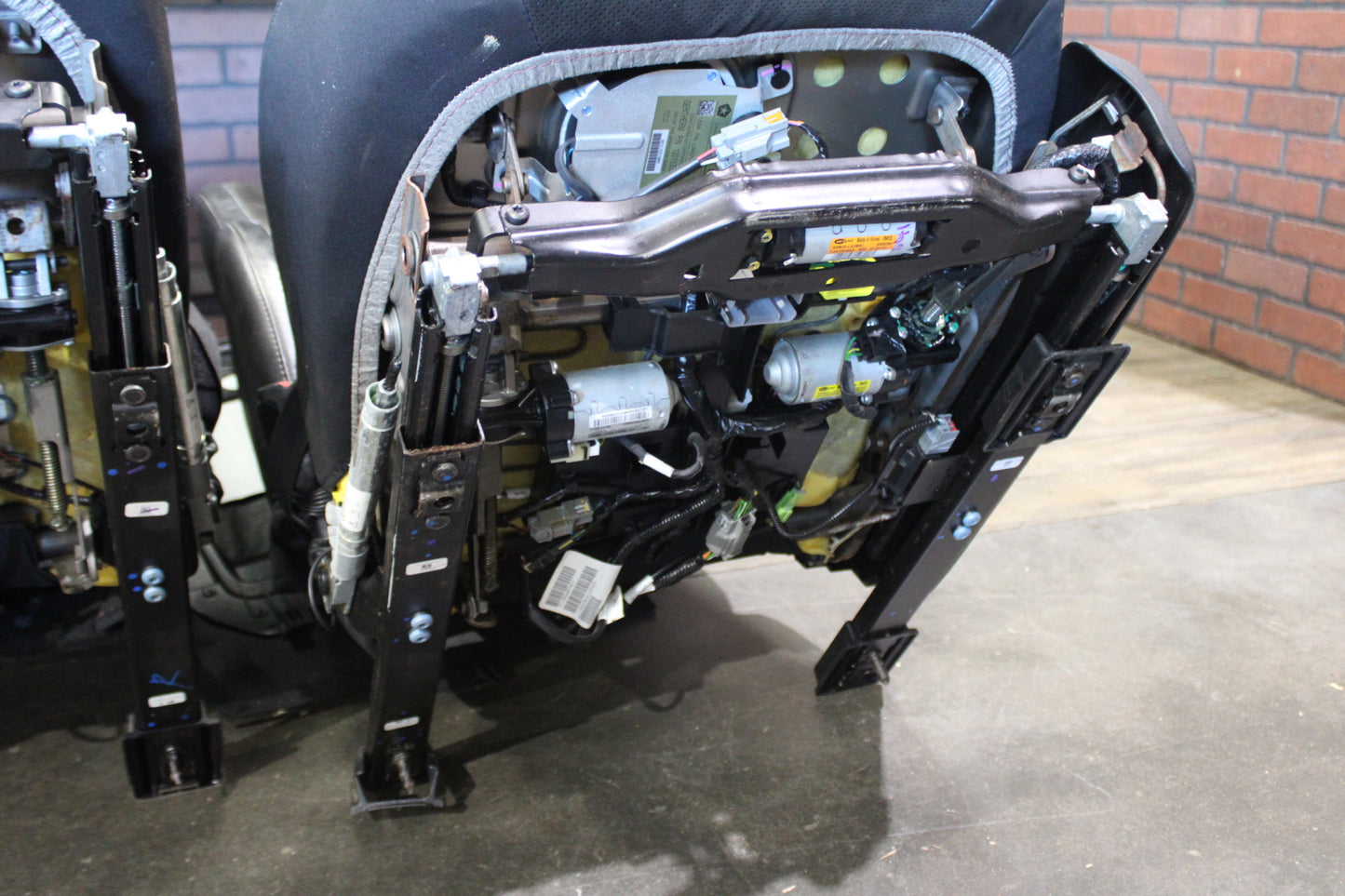 20-23 Dodge Charger Scat Pack 6.4L Black Leather Front Rear Seats Set