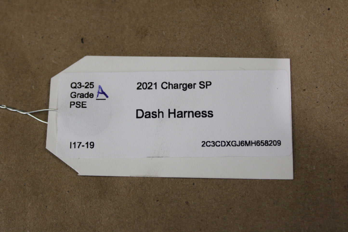 2021 Dodge Charger Instrument Panel Dash Wire Wiring Harness Mopar 68529870AA