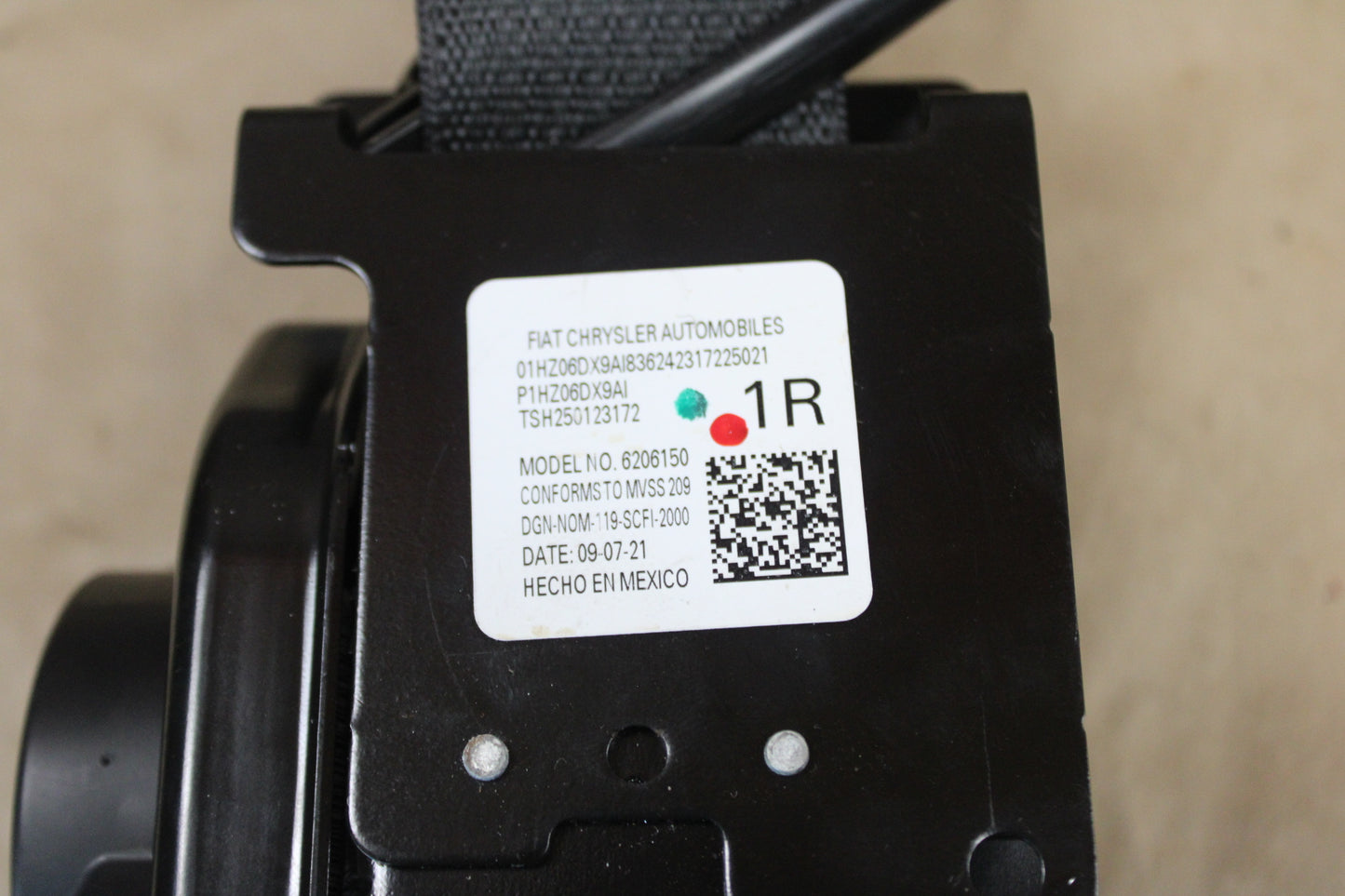 2011 - 2023 Dodge Charger Chrysler 300 Seat Belt Set OEM 1HZ06DX9AI
