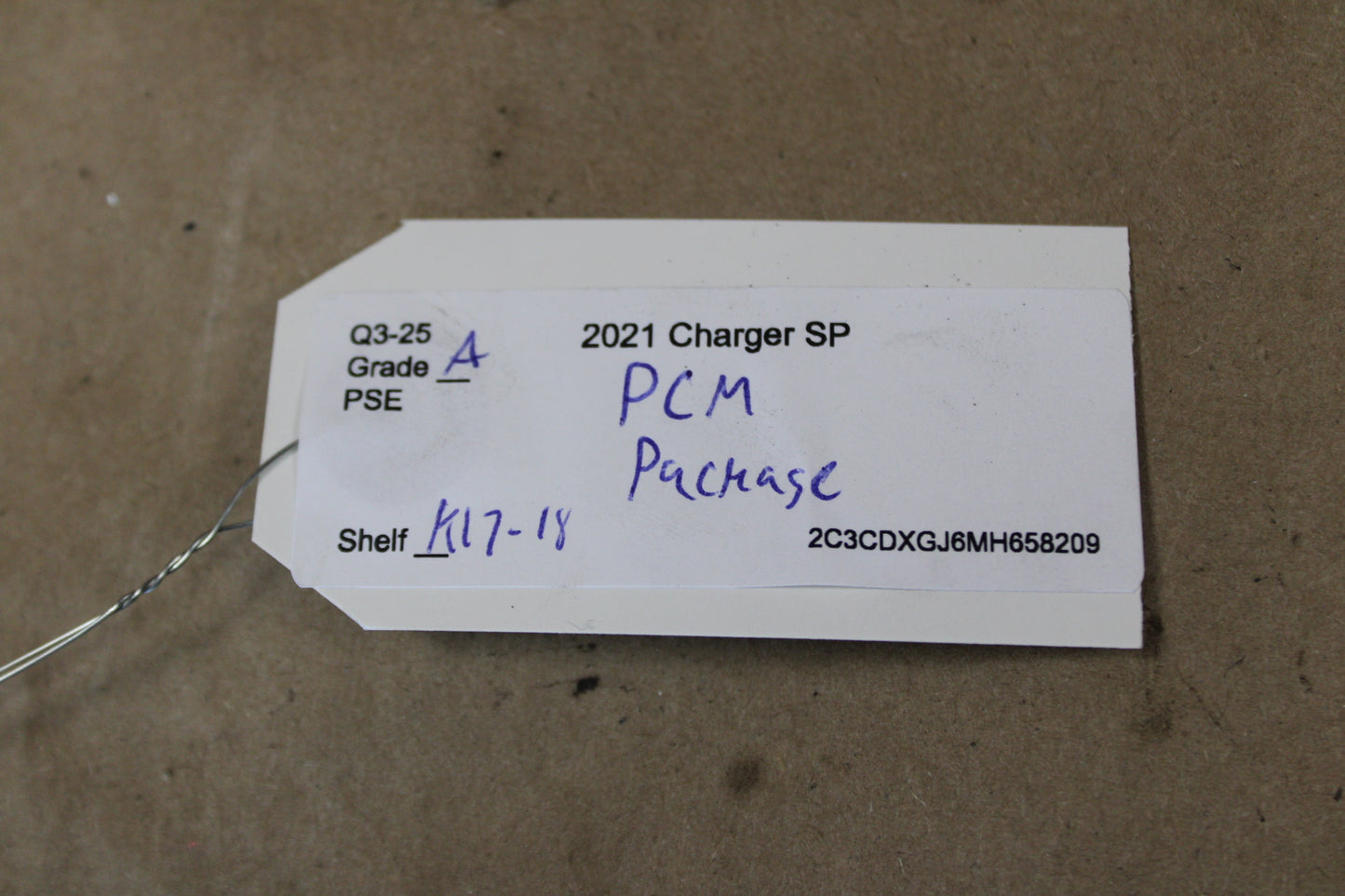 2021 Dodge Charger Scat Pack PCM ECU Ignition Key RFHUB Pedal Package OEM