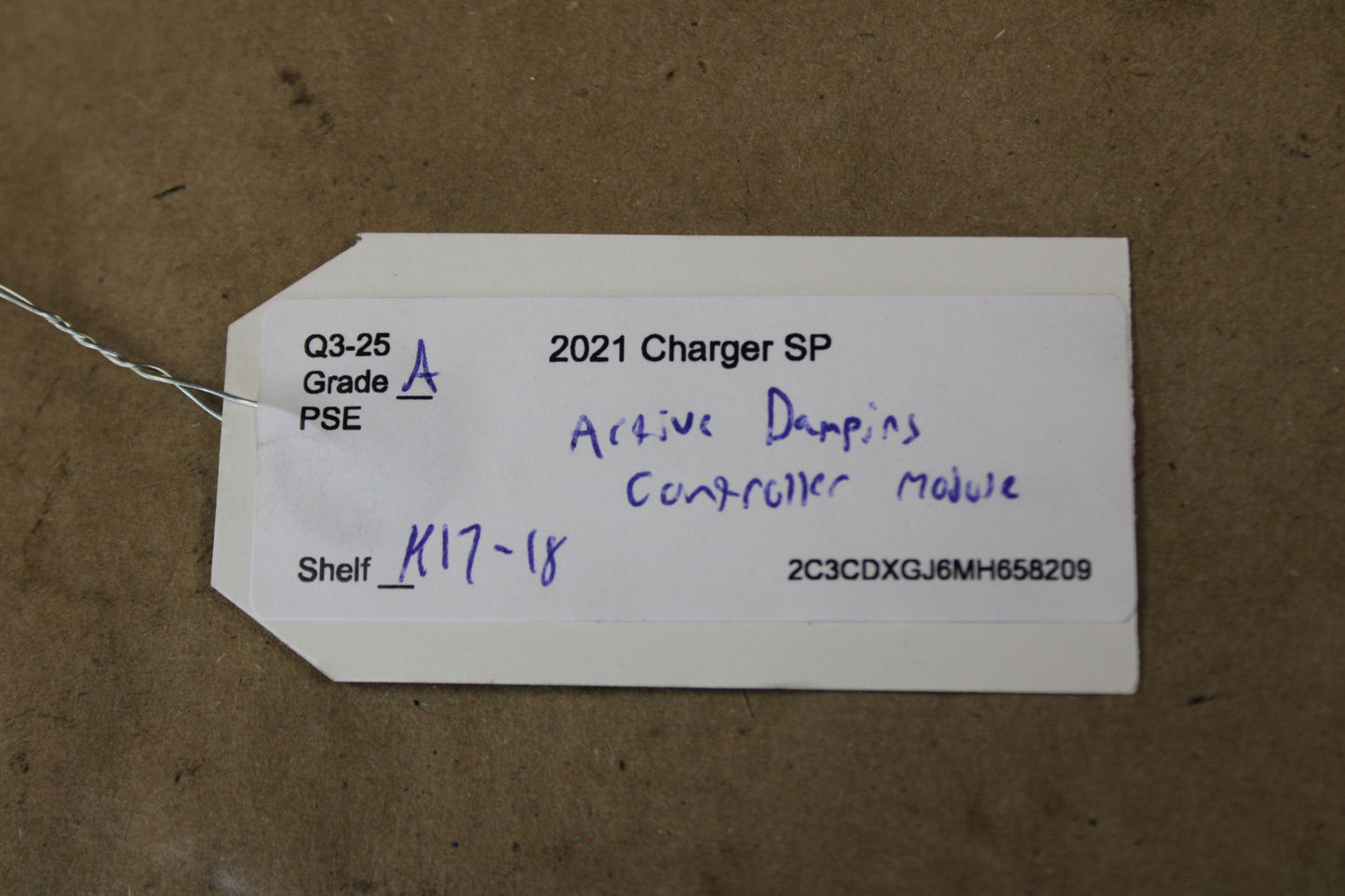 18-23 CHARGER CHALLENGER 300 ACTIVE DAMPING CONTROL MODULE 05035623AB