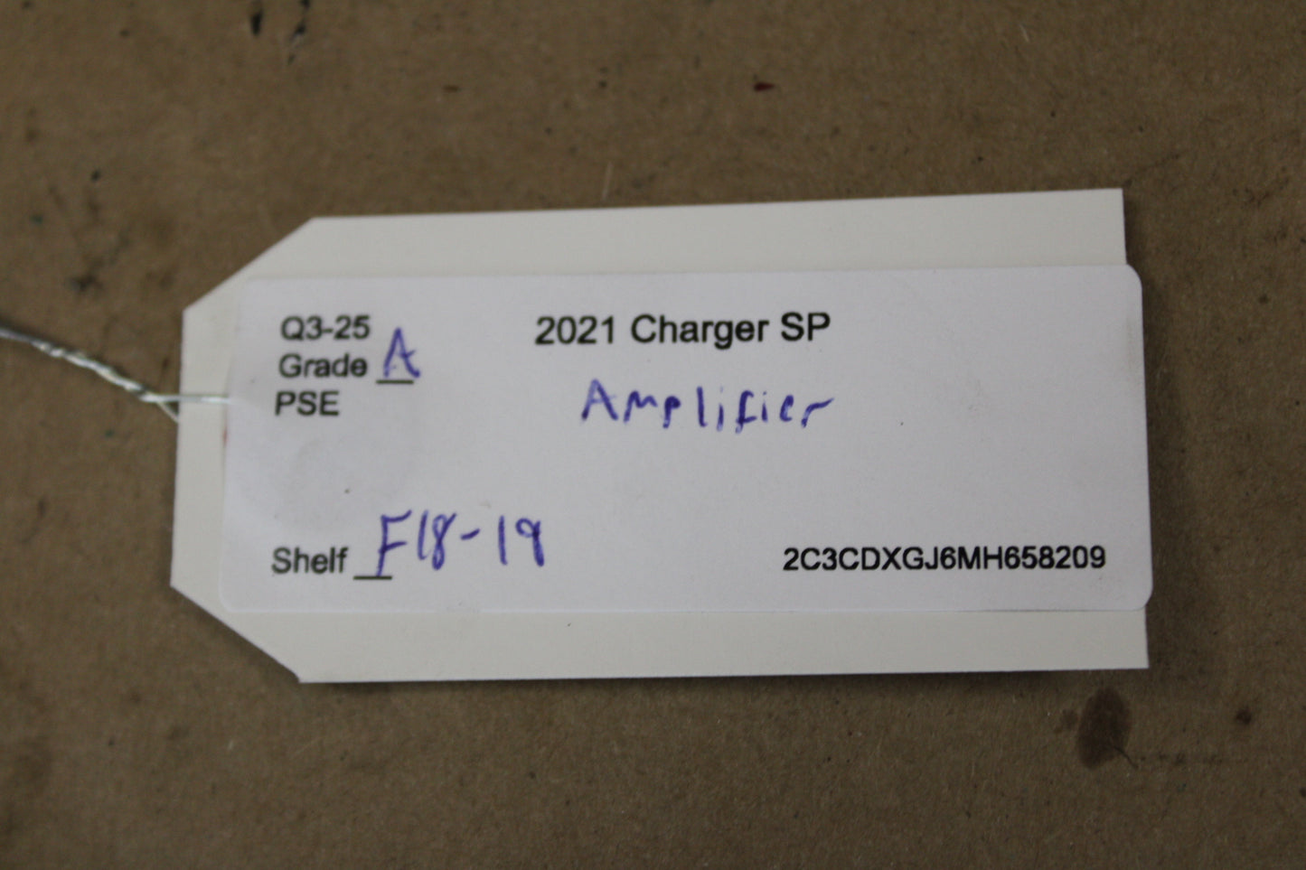 17-23 CHARGER CHALLENGER 300 AUDIO RADIO AMPLIFIER OEM 68549150AA