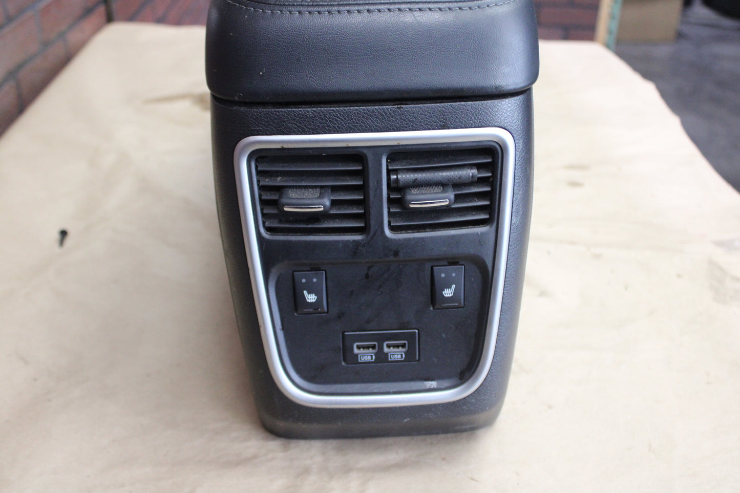 2015-2021 Dodge Charger Scat Pack Center Console Panel Assembly Leather Black