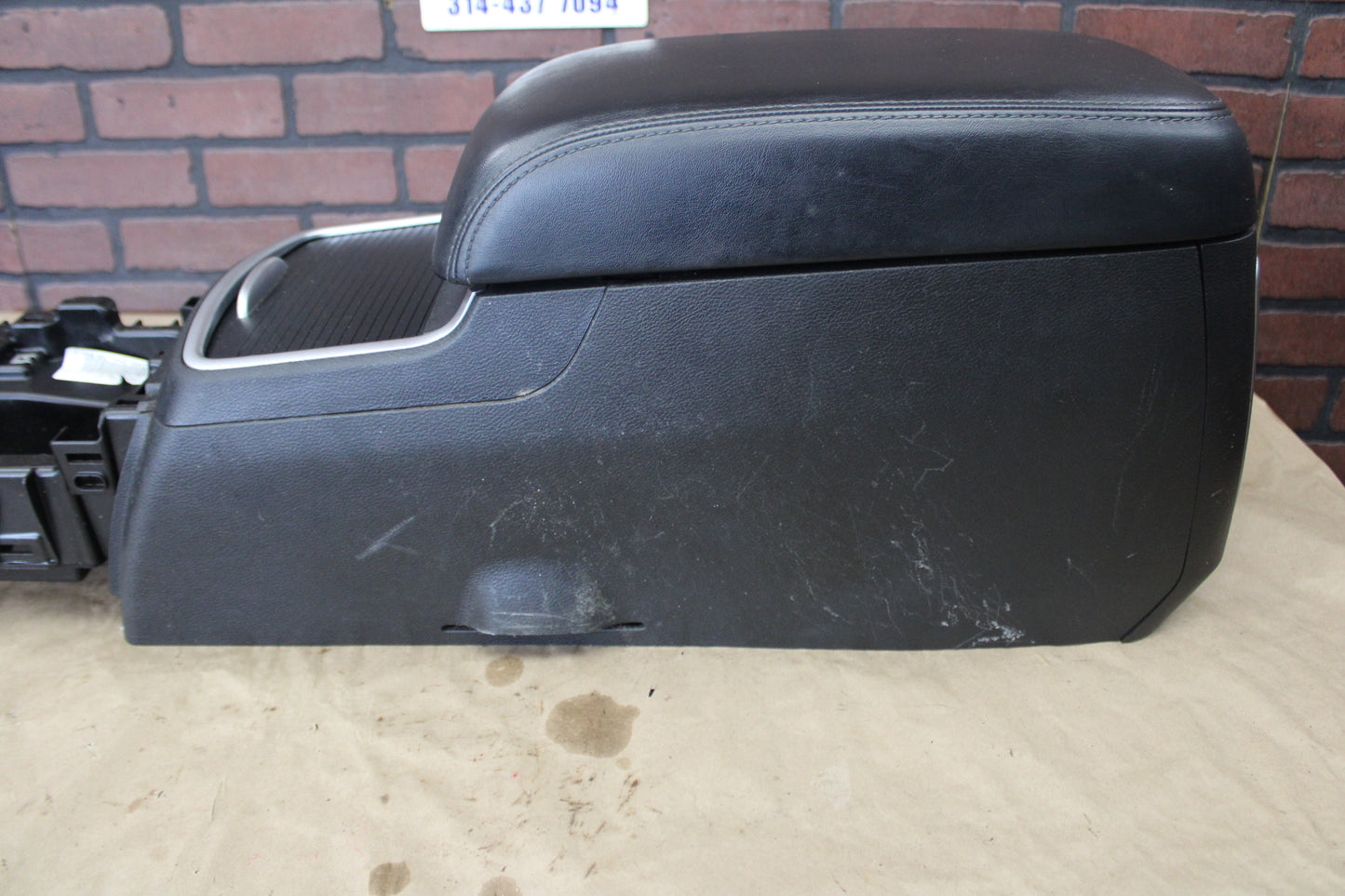 2015-2021 Dodge Charger Scat Pack Center Console Panel Assembly Leather Black