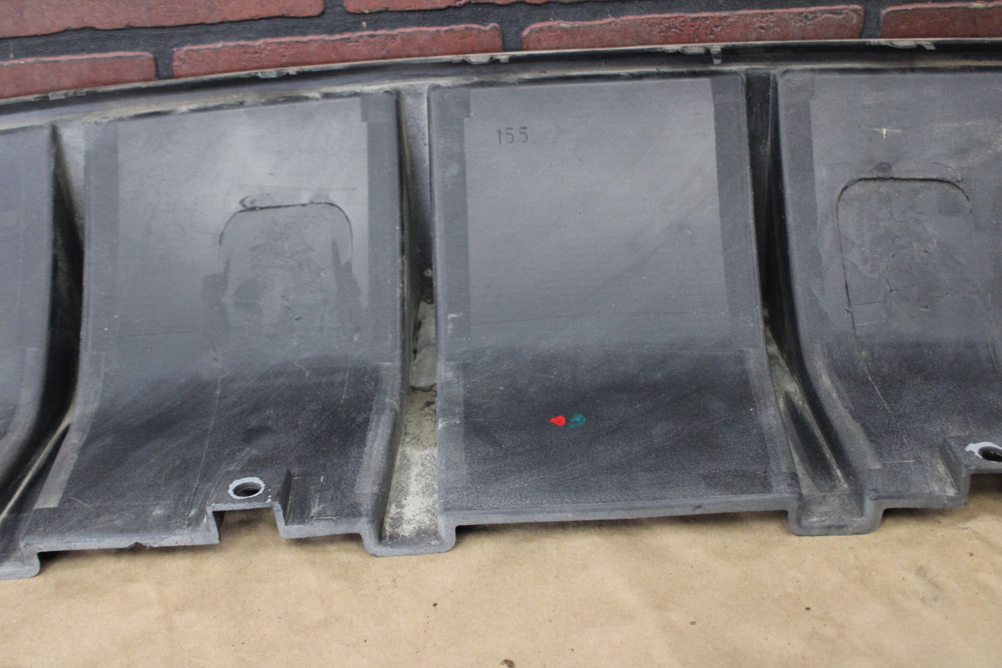 20–23 DODGE CHARGER REAR LOWER VALANCE DIFFUSER DUAL EXHAUST OEM
