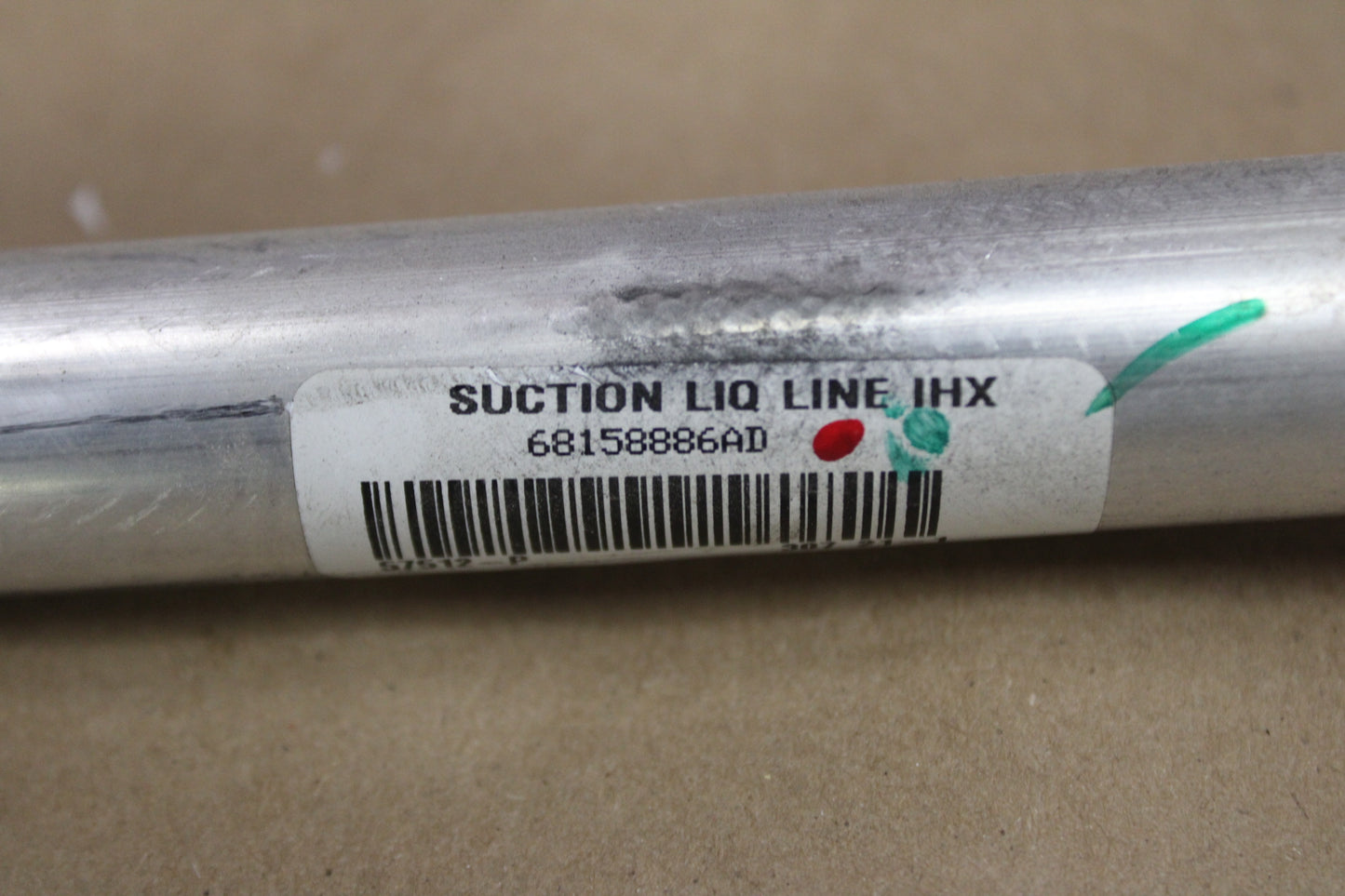 15-23 CHARGER A/C SUCTION & LIQUID HOSE TUBE LINE OEM 68158886AD