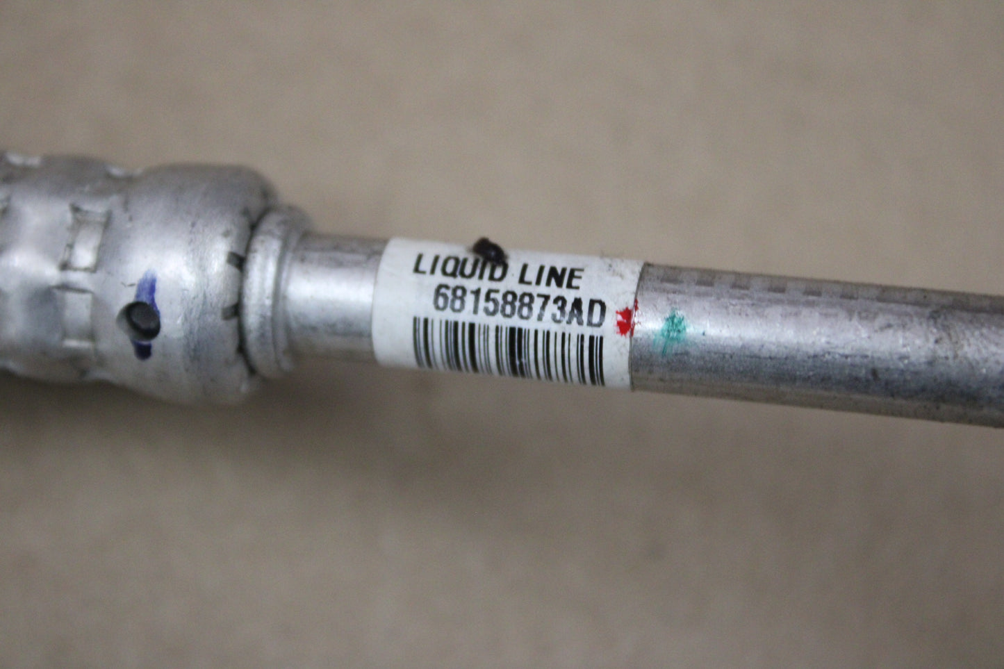 15-23 CHARGER A/C SUCTION & LIQUID HOSE TUBE LINE OEM 68158886AD