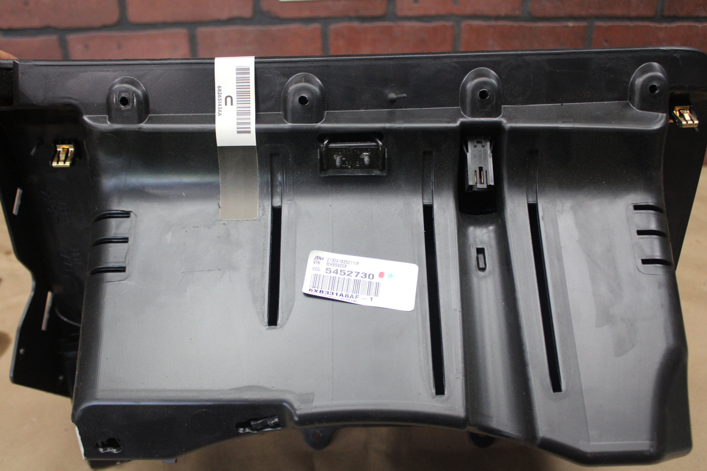 2011- 2023 DODGE CHARGER GLOVE BOX STORAGE COMPARTMENT OEM 1QF13DX9AP