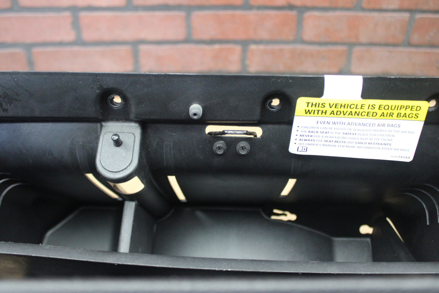 2011- 2023 DODGE CHARGER GLOVE BOX STORAGE COMPARTMENT OEM 1QF13DX9AP