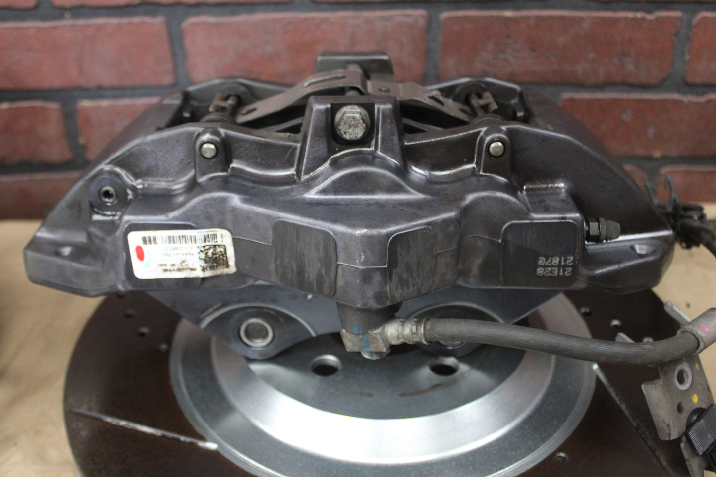 2005-2023 Charger Challenger 300 SRT Brembo 6 Piston BR4 Brake Calipers Rotors