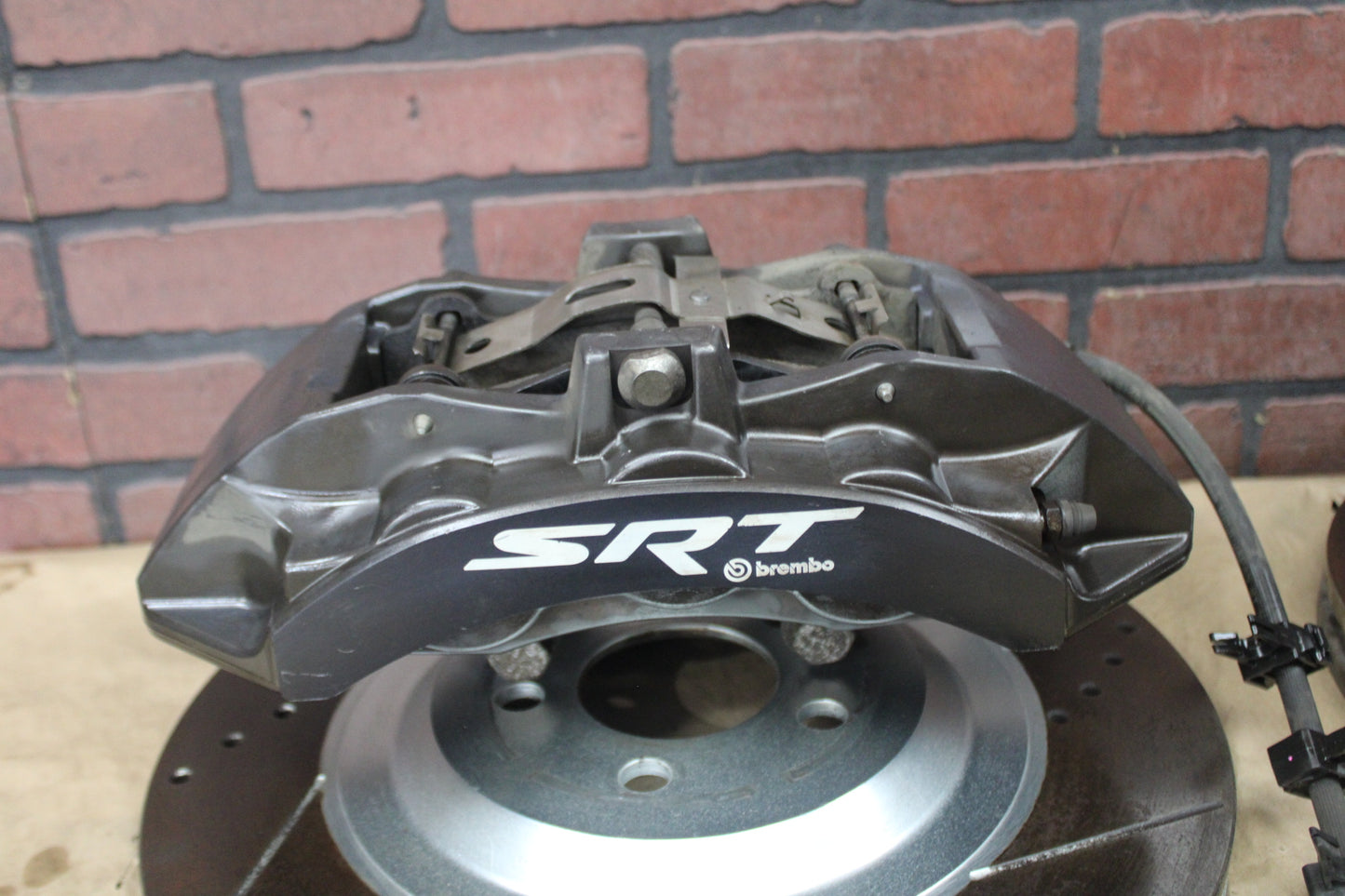 2005-2023 Charger Challenger 300 SRT Brembo 6 Piston BR4 Brake Calipers Rotors