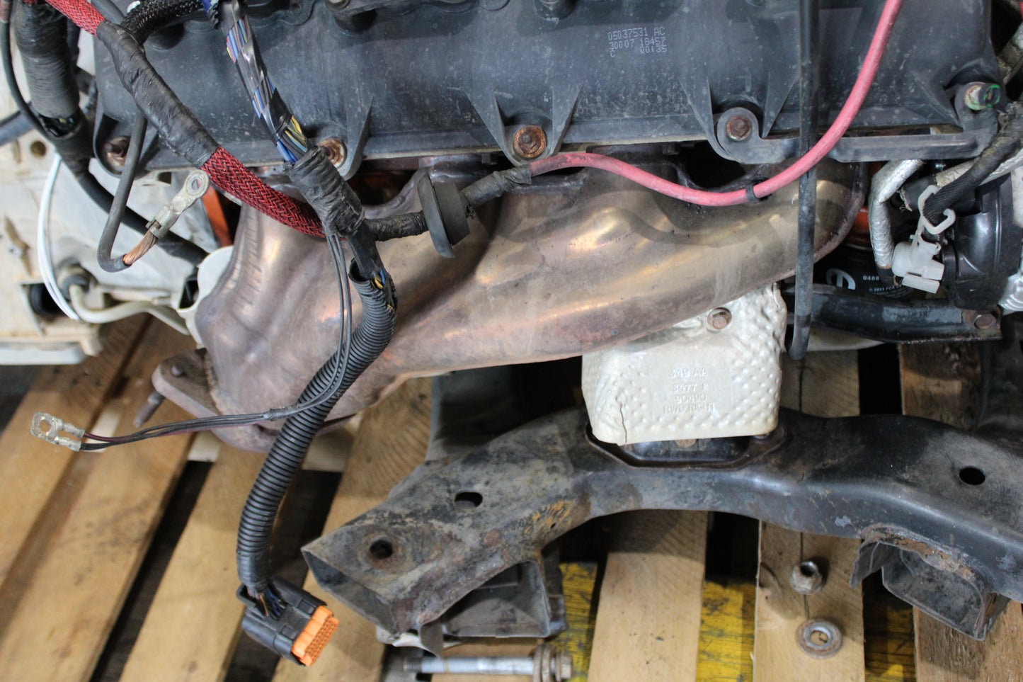 Charger Challenger 300 6.1L Hemi Engine Nag1 Automatic Transmission Pullout