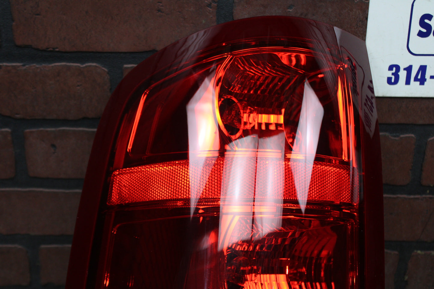 2007-2014 GMC Sierra Left & Right Pair Set Brake Stop Tail Light Lamp Assembly