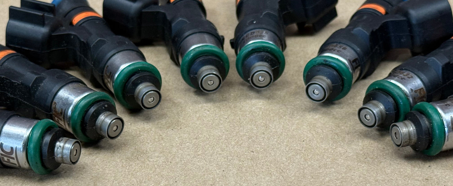 Fuel Injector Clinic 1000cc Injectors Hemi 5.7L 6.1L 6.2L Hellcat 6.4L