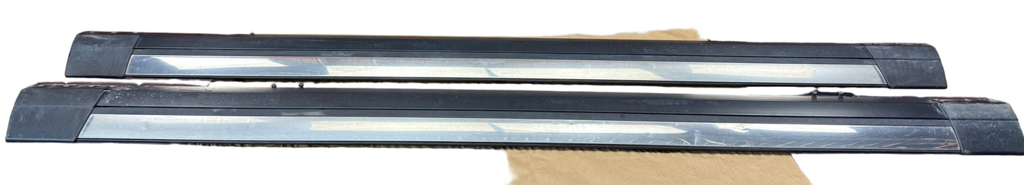 2007-2014 Cadillac Escalade Power Chrome Running Board Steps ONLY with Hardware