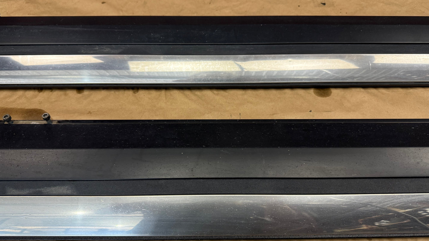 2007-2014 Cadillac Escalade Power Chrome Running Board Steps ONLY with Hardware