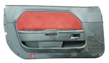 2013 Dodge Challenger Driver LH Side Interior Door Panel Red/Black 1xf771rrab