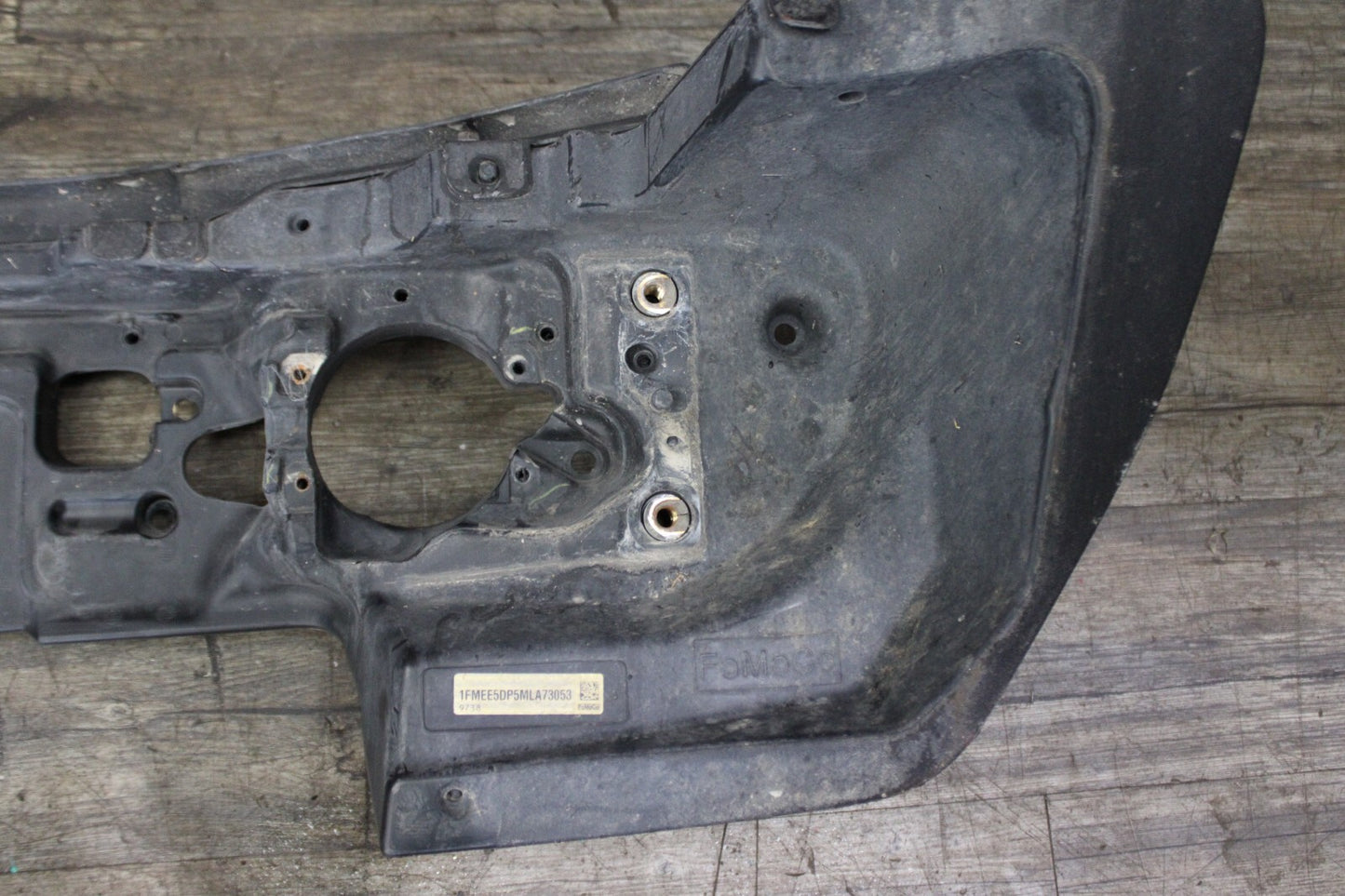 2021-2023 Ford Bronco Front Bumper w/ Support Beam Bracket Assembly Plastic