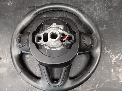 2015-2023 Dodge Challenger R/T Scat Pack Steering Wheel Black Leather 5le631x9ac