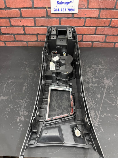 2008-2014 Dodge Challenger SRT Black Center Console Assembly OEM w/ Cupholders
