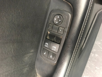 2015-2018 Dodge Challenger SRT Front Driver LH Black Door Panel Trim 5ps373x9ah