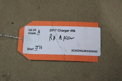 15-23 DODGE CHARGER PASSENGER RH WINDSHIELD A PILLAR TRIM COVER OEM 5SH68TRMAA