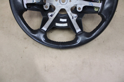 2005-2010 JEEP GRAND CHEROKEE COMMANDER SRT8 STEERING WHEEL OEM SLATE Leather