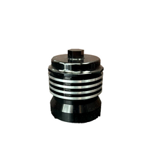 Flo® Spin-On Oil Filter - Black with Cooling Fins - PCS1BC