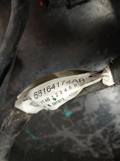13 Dodge Challenger SRT Headlamp to Dash Wire Wiring Harness 68164174ab Damaged
