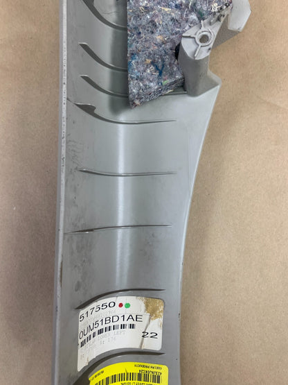 05-10 Chrysler 300 Rear Driver LH Side C Pillar Trim Panel Gray 0UM51BD1AE