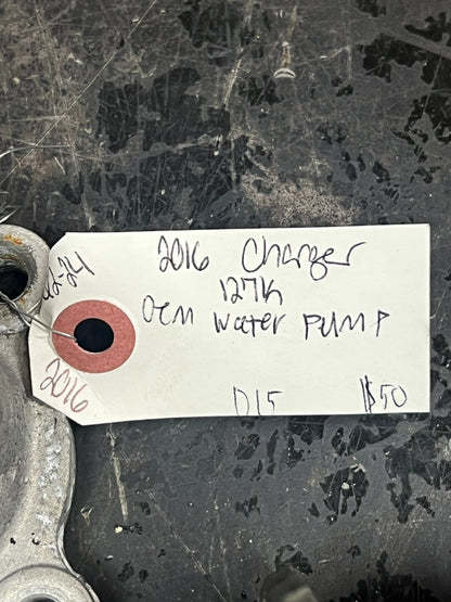 2015-2023 Challenger/Charger/300 OEM 6.4L working water pump, good condition.