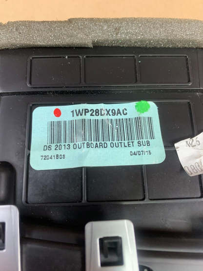 2013-2018 DODGE RAM 1500 HEADLIGHT SWITCH LEFT DRIVER DASH VENT OEM 1WP28DX9AC