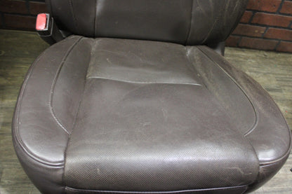 2010-2011 Cadillac Escalade Complete Full Front Rear Seat Set Brown Leather OEM