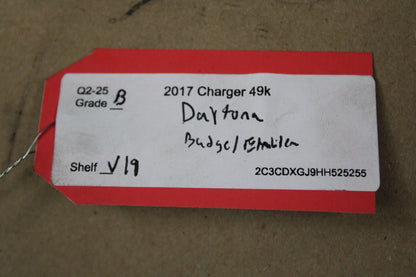 2017-2023 Charger DAYTONA Passenger Dash Emblem Nameplate Overlay Decal Badge