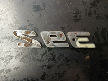 Dodge 392 HEMI Badge Emblem Nameplate Chrome/Red