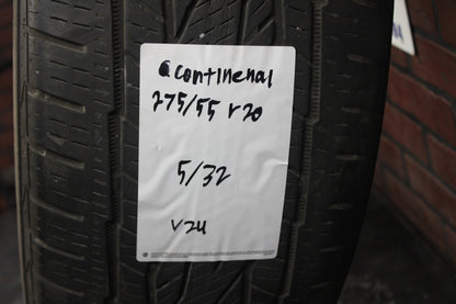 Used Continental Tire 275/55R20 5/32nds