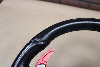 2015-2023 Dodge Challenger Charger Steering Wheel Leather Black OEM 5vg201vxad