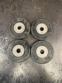 2015-2021 JEEP GRAND CHEROKEE FRONT SUBFRAME CROSSMEMBER COVER CAPS OEM SET OF 4