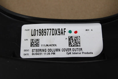 11-23 DODGE CHARGER LOWER STEERING COLUMN KNEE TRIM COVER PANEL OEM 1JN63DX9AF