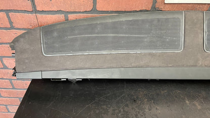 2011-2018 AUDI A8L D4 REAR WINDOW SUNSHADE ROLLER BLIND SCREEN W/ TRIM OEM