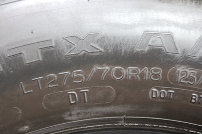 Michelin LTX A/T LT275/70R18 Used All Season Light Truck Highway Tire 6/32nds