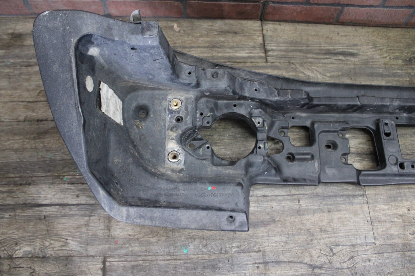 2021-2023 Ford Bronco Front Bumper w/ Support Beam Bracket Assembly Plastic