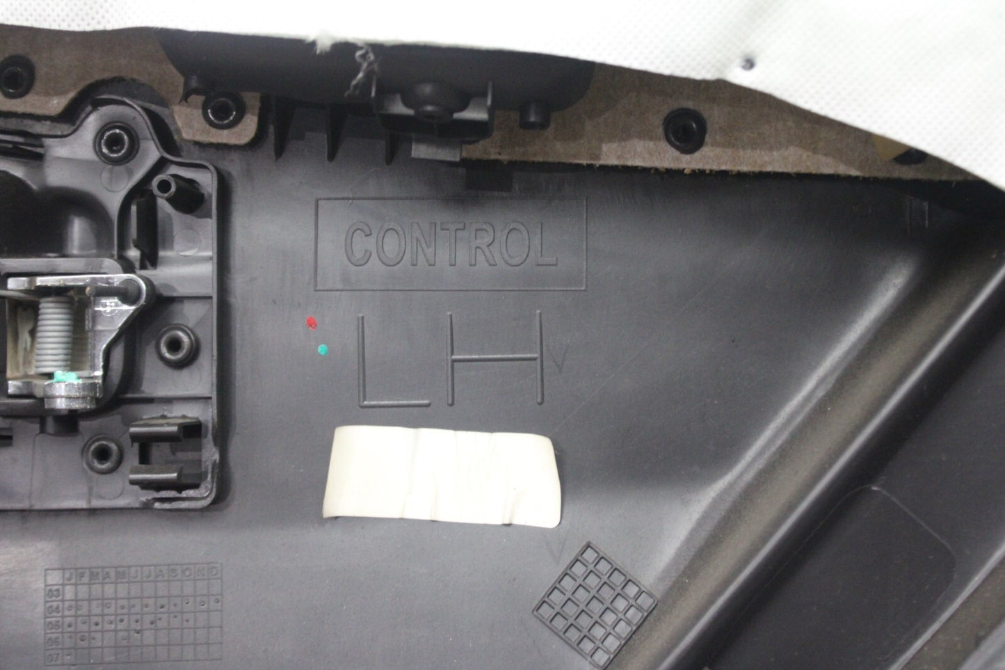 08-10 Jeep Grand Cherokee SRT8 Rear Passenger RH Side Interior Door Panel Trim