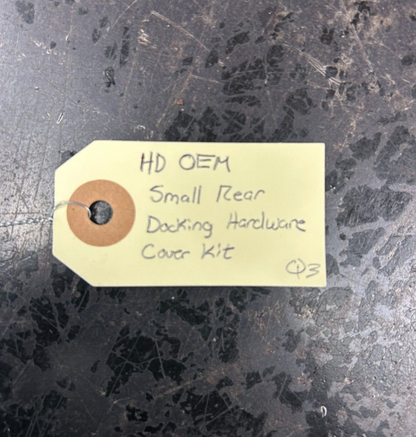 Harley Davidson OEM Small Rear Docking Hardware Cover Kit 48035-09