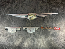 05 06 07 CHRYSLER 300 REAR TRUNK LID CHROME EMBLEM LOGO BADGE SYMBOL USED OEM A8
