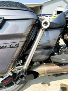Harley Davidson Touring 14-UP STAINLESS Saddlebag Crash Bar Set IMP