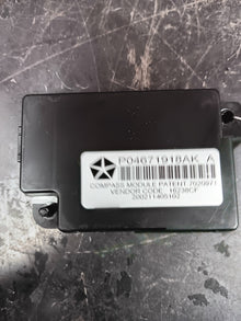 2007-2023 Jeep/Dodge/Chrysler/Ram Mopar Driver Assist Compass Module 04671918ak