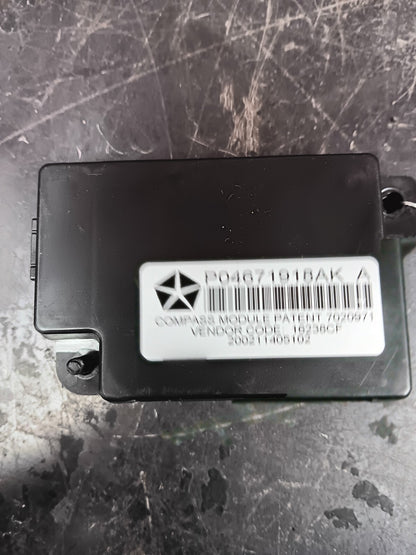 2007-2023 Jeep/Dodge/Chrysler/Ram Mopar Driver Assist Compass Module 04671918ak